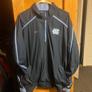 UNC 1/4 zip rain jacket
